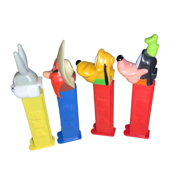 Warner Bros Looney Tunes PEZ containers Goofy Pluto Bugs Yosemite Sam - Picture 7 of 7